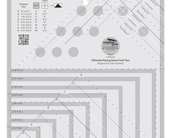 Creative Grids Ultimate Flying Geese Tool Two Ruler