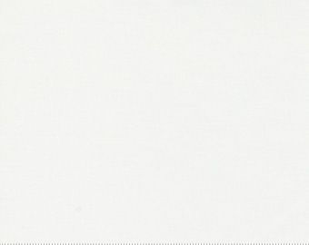 Moda Bella Solids Off White (9900 200) 1/2 Yard Increments