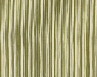Moda Emmitt and Ivy Tiny Stripe Pine (55696 13) 1/2-YD Increments