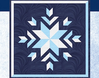 Farmer's First Snow Quilt Pattern by Farmer's Daughters