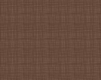 Riley Blake Designs Texture Chocolate (C610-CHOCOLATE) 1/2 Yard Increments