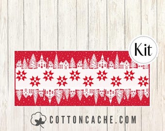 Christmas Vintage Runner Kit Featuring Buon Natale by Fig Tree & Co. (CCK 35407)