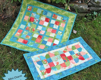 A Bit of Charm Table Runner Pattern by Sweet Jane's Quilting & Design