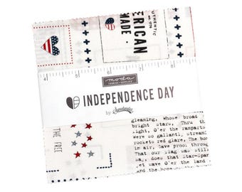 Moda Independence Day Charm Pack by Sweetwater (55720 PP) Precut