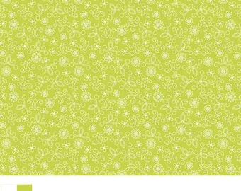 Benartex Among the Wildflowers II Tin Lantern Fern (17105-41) 1/2-YD Increments
