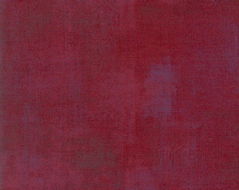 Moda Grunge Basics Beet Red (30150 334) 1/2-YD Increments