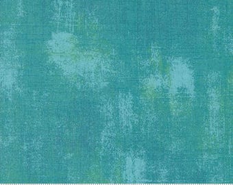 Moda Grunge Basic Mint Tea (30150 586) 1/2 Yard Increments