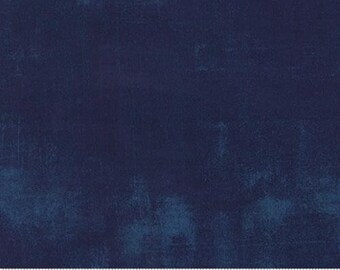 Moda Grunge Basic Navy (30150 225) 1/2 Yard Increments