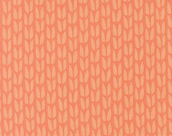 Moda Scenery Sprout Coral (51272 19) by Elizabeth Hartman- 1/2-YD Increments