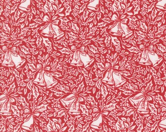 MODA Berry And Pine Bell Song Cranberry (5242 14) 1/2-YD Increments