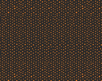 Riley Blake Designs Bad to the Bone Dots Black (C11926-BLACK) 1/2-Yard Increments