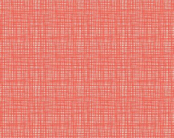 Riley Blake Designs Texture Poppy (C610-POPPY) 1/2 Yard Increments