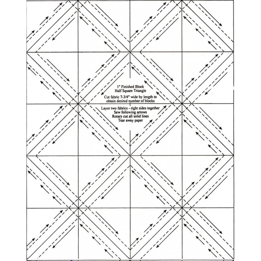 Triangles on a Roll 1 Inch Triangles on a Roll Triangle Grid Paper Half