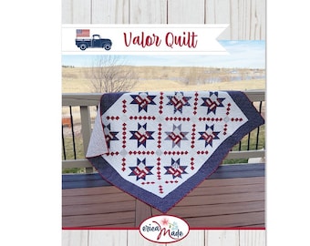 Valor Quilt Pattern by Erica Made