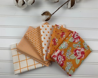 Orange Moda One Fine Day FQ Bundle (CC1021 O)