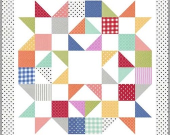 Barn Star 7 Quilt Pattern by Coriander Quilts