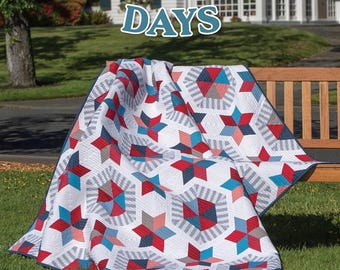 Long Summer Days Quilt Pattern by Krista Moser, The Quilted Life