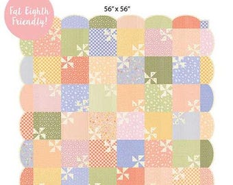Pinwheel Picnic Quilt Pattern by My Sew Quilty Life