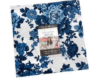 Moda Blueprint Heirloom Layer Cake (55330 LC) by Camille Roskelley