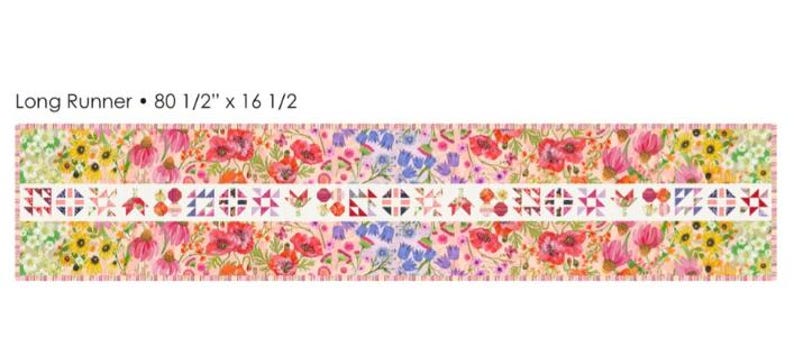 Centerpieced Floral Runner Kit Featuring Superbloom by Robin Pickens ...