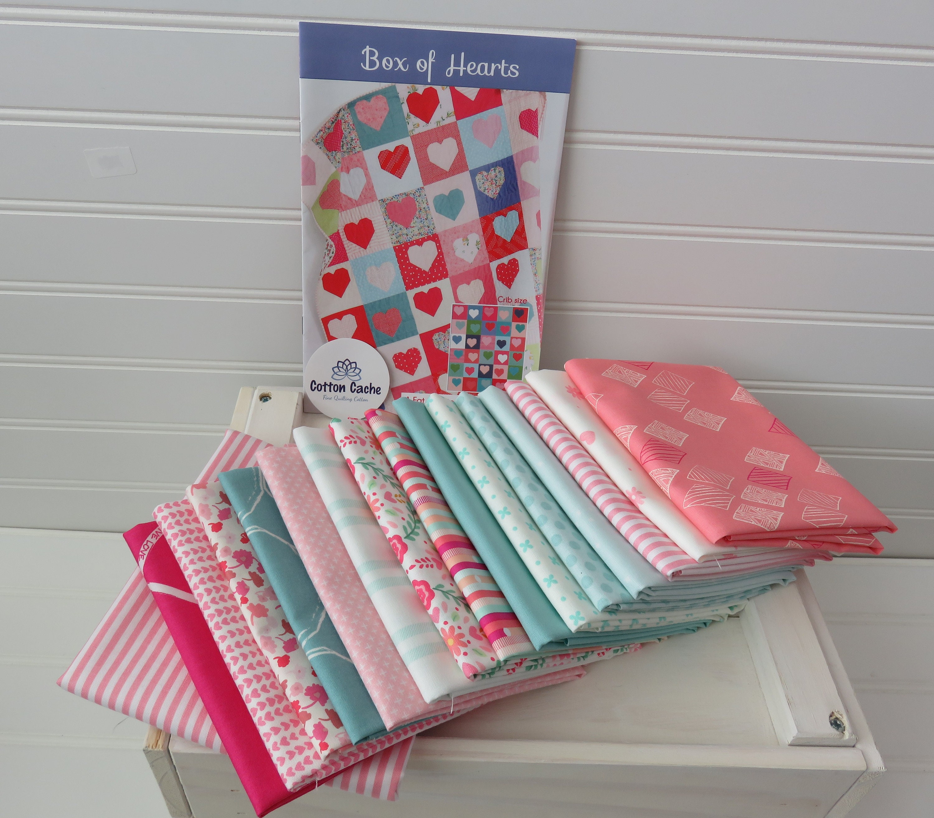 Box of Hearts Quilt Kit