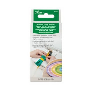 Fabric Tube Maker from Clover*Jelly Roll Rug Tool*Basket Tool*Tube Maker*Jelly Roll Folder*Jelly Roll Tool* Quilting Notion*Sewing Notion*