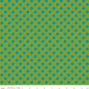 Riley Blake Designs Snowed In Sketched Dots Green*C10817-GREEN*1/2 Yard Increments*Christmas Fabric*Christmas Dots*Holiday Dots*Winter Dots