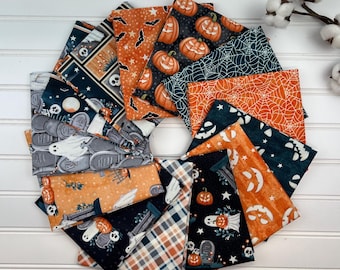 Henry Glass & Co. Ghosts in the Graveyard Fat Quarter Bundle (CC 2021)