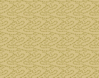 Free Spirit Fa La La All the Trimmings Gold (PWMA013.XGOLD) 1/2 yard Increments
