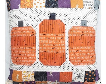 Pumpkin Party Pillow Pattern by Sew Lux Fabric