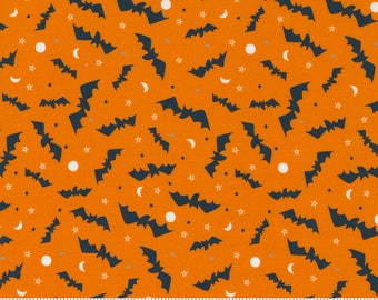 Moda Holiday Essentials Halloween Bats (20730 16) 1/2 Yard Increments