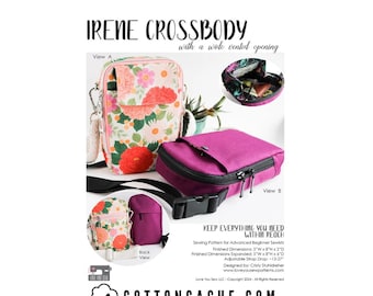 Irene Crossbody Pattern by Love You Sew