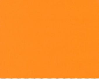Moda Bella Solids Amelia Orange (9900 161) 1/2 Yard Increments*Orange Solid*Autumn Solid*Burnt Orange*Autumn Orange*Autumn*Ochre Orange