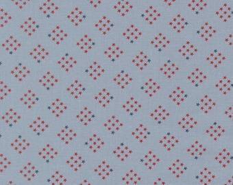 Moda Independence Day Stars Splash by Sweetwater (55726 32) 1/2 Yard Increments