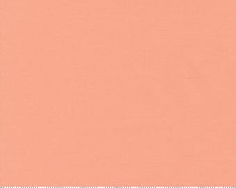Moda Bella Solids Peach (9900 78) 1/2 Yard Increments*Pink Solid*Pink Fabric*Basic Pink Cotton*Peach Bella Solid*Moda Solid*Peach Pink*