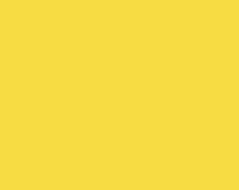 Riley Blake Designs Riley Lemon Zest Solid (C120-LEMONZEST) 1/2 Yard Increments