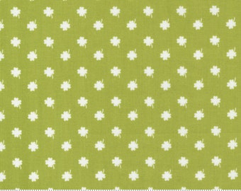 Moda One Fine Day Lucky Day Green (55233 13) 1/2 Yard Increments