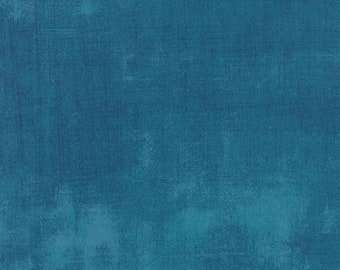 Moda Grunge Horizon Blue (30150 306) 1/2 Yard Increments