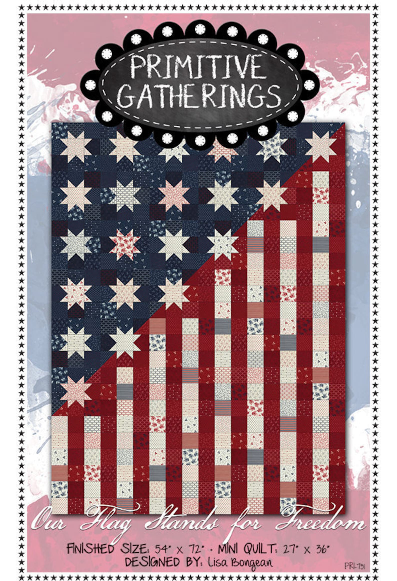 Our Flag Stands for Freedom Quilt Patternflag Quiltflag Etsy