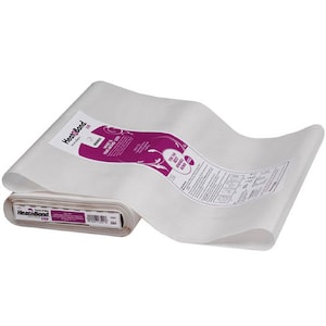 May include: A roll of white HeatnBond Lite iron-on adhesive. The label features a purple floral design and the text "HeatnBond Lite" and "For Low Temperature Fabrics".