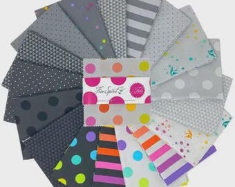 Free Spirit Tula Pink True Colors Graywork Precuts