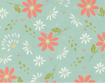 Moda Seashore Drive Bliss Floral Sky (37620 32) 1/2-YD Increments