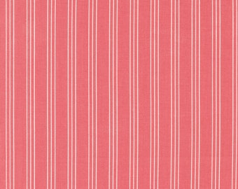 Moda Lighthearted Stripe Pink (55296 15) 1/2 Yard Increments