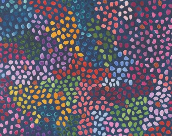 Moda Soulstice Tiny Treasure Navy (39871 12) by Create Joy Project- 1/2-YD Increments