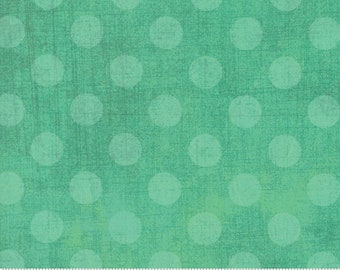 Moda Grunge Hits The Spot Aqua (30149 61) 1/2 Yard Increments