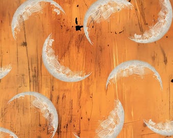 Studio E Scary Spice Tangerine by Funny Girl (8826-31 TANGERINE) 1/2-YD Increments