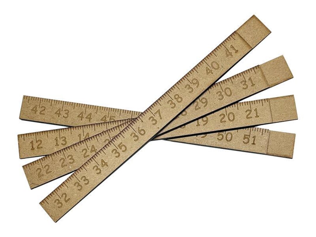 Box Ruler Wood Tech Wood Frame Ruler 10
