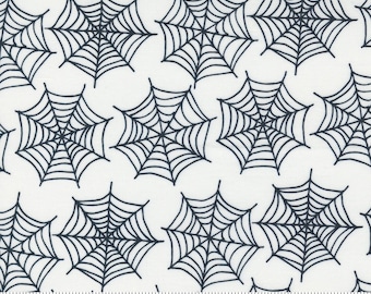 Moda Holiday Essentials Halloween Spiderwebs (20732 11)  1/2 Yard Increments