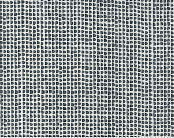 Moda Red Barn Christmas Santa's Bag- Black (55534 13) 1/2 Yard Increments