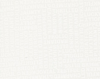 Moda Coriander Seeds White (29141 11) 1/2-YD Increments